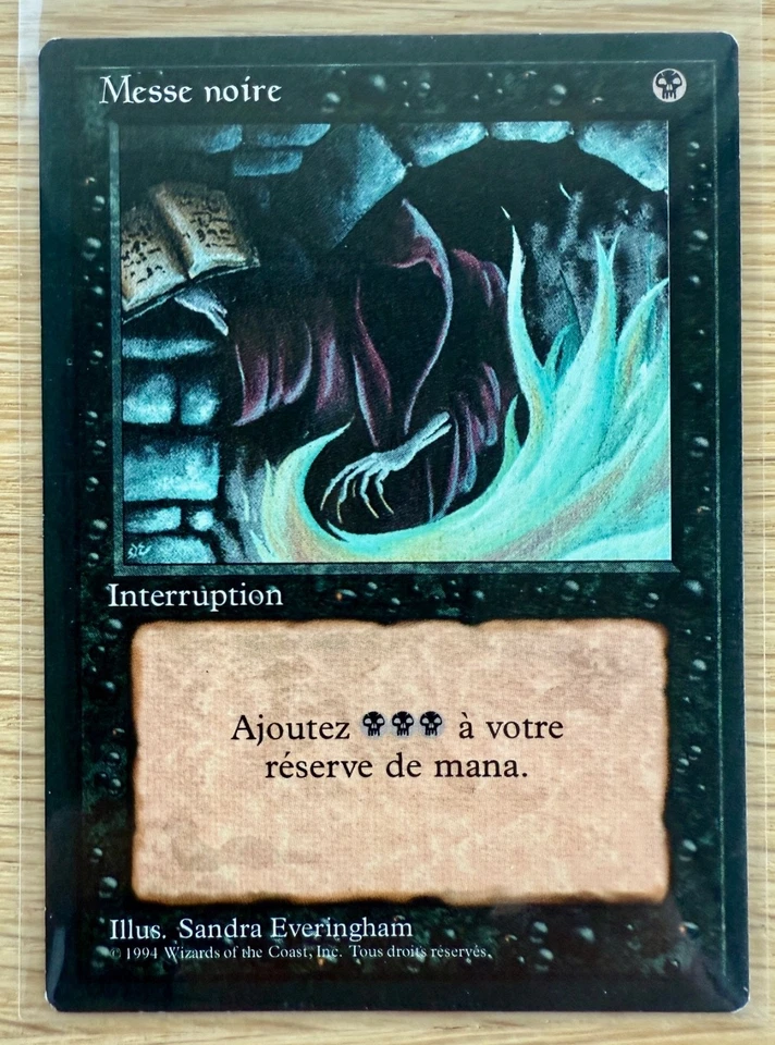 (y)Carte Magic - FOREIGN BLACK BORDERED - Messe Noir - COM/ - FR - Photo 1/1