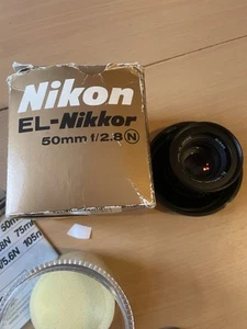 Nikon EL-Nikkor 50mm f/2.8 N Enlarging Lens Adapt For Macro ,with Kood adapter - Picture 1 of 16
