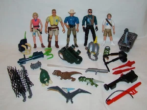 LOTE PARQUE JURÁSICO 1993 ~ SERIE 1 ~ COMPLETO ~ ALAN GRANT TIM MURPHY MULDOON - Imagen 1 de 5