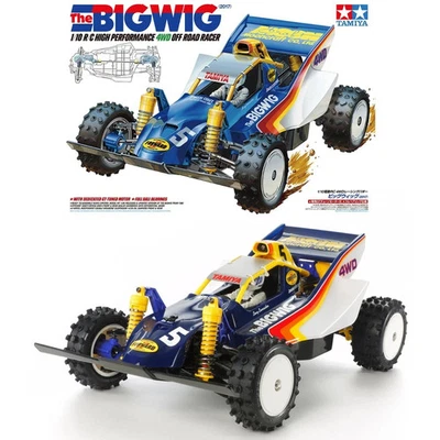 Tamiya RC The Bigwig 2017 Item 47330 Re-Release RC Model Buggy assembly Kit - Image 1 of 3