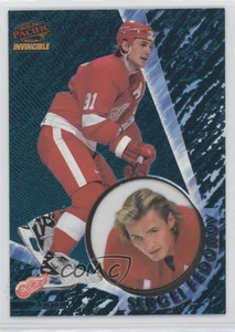 Pacific Invincible Emerald 1997-98 Sergei Fedorov #46 Salón de la fama - Imagen 1 de 3