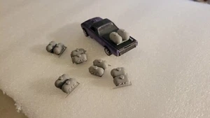 Custom, Small Propane Gas Tanks 1/64 scale 3D printed. 6 items. - Picture 1 of 5