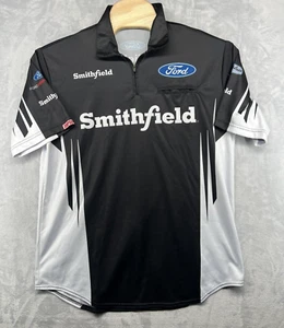 Smithfield Stewart-Haas Racing Team Issue Pit Shirt Aric Amirola Simpson Size L - Picture 1 of 6