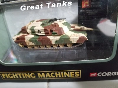 Corgi Fighting Machines Abrams M1 A1 First American 3 tone - Image 1 of 4