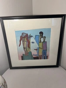 Gunther Temech (1945 - 2010) 20th Century Abstract Modernist Ink and Watercolour - Picture 1 of 7