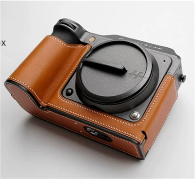 Medio estuche de cuero genuino hecho a mano para cámara Hasselblad x2d X2D regalo Foto 1 de 4