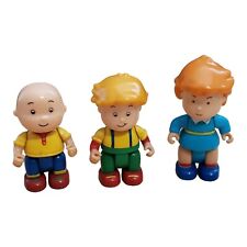 PBS Caillou Figures 2.75”  3pc Toys Posable Cake topers