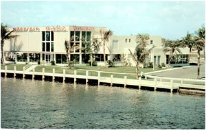 Postkarte Creighton's Restaurant Ft Lauderdale, FL Intercoastal - Bild 1 von 2
