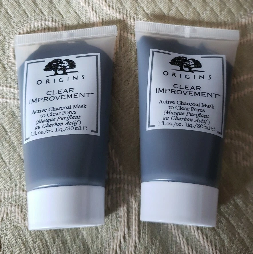 Nuevo MASCARILLA CARBÓN ACTIVO MEJORA CLARA ORIGINAL PARA LIMPIAR POROS 1,0 oz/30 ml X 2 Foto 1 de 1