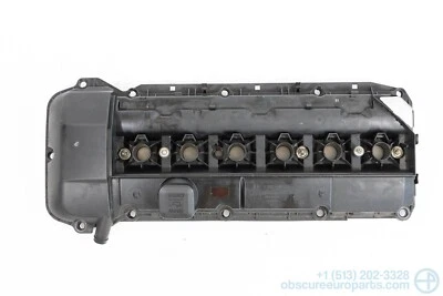 Cubierta de válvula usada BMW E39 E46 E60 E65 330i 530i 730i X3 M54 con tapa de aceite Foto 1 de 3