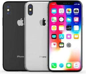 Apple iPhone X 64GB/256GB Unlocked Smartphone All Colour - Good Condition - Picture 1 of 6