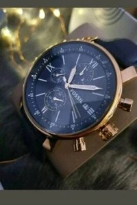 Fossil Herren Armband Uhr Neu Leder BQ1704 - Bild 1 von 1