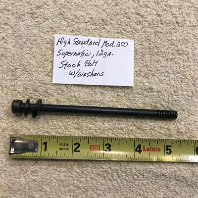 Alto Estándar Modelo 200, 12 ga, Supermatic, Perno Stock con Arandelas      Foto 1 de 2