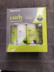DevaCurl Curly 4 Sample Size Shampoo Conditioner & 2 Stylers 3fl oz ea - Picture 1 of 10