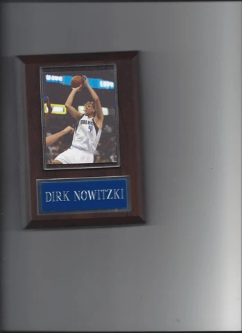 DIRK NOWITZKI PLAQUE DALLAS MAVERICKS BASKETBALL NBA Cover