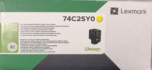 Lexmark 74C2SY0 Gelb original Toner für CS720/ CS725/ CX725 - Bild 1 von 3