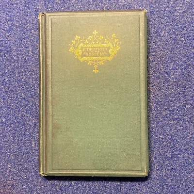 Authenticity Of The Gospels-  1867 Hard Cover 2nd Edition By  A. Layman - Image 1 of 4