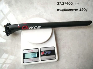 WCS Fibra de Carbono 27,2 30,8 31,6 Bicicleta MTB Bicicleta de Carrera Carbono Setback Sillín - Imagen 1 de 10