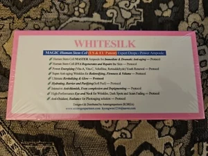 Whitesilk Anti Aging Human Stem Cell Serum Facial Treatment - Picture 1 of 2