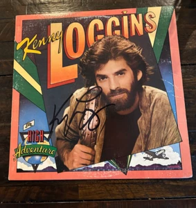 Álbum LP "High Adventure" firmado por Kenny Loggins con certificado de autenticidad JSA - Imagen 1 de 3
