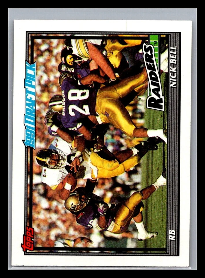 1991 Topps Football # 1 - 220 - Pick Your Card! - Image 1 of 1