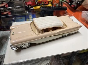 1958 Ford Fairlane 500 Dealer Promo Car Model 2 Door Vintage Light Pink Friction - Picture 1 of 17