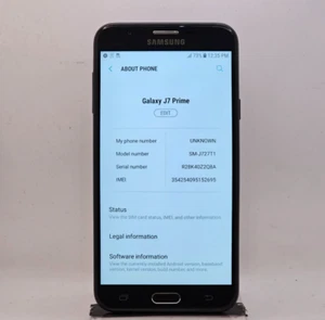 Samsung Galaxy J7 Prime - 16 GB - Negro - Desbloqueado - Imagen 1 de 7