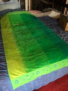 Oversized Colorful Egyptian Cotton Beach Towel  38” x 69” ( 2 each - Same) - Picture 1 of 4