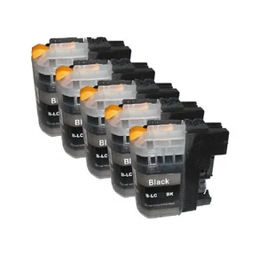 5 Druckerpatronen kompatibel für Brother DCP-J4120DW MFC- J5625DW  LC223BK Black - Picture 1 of 1