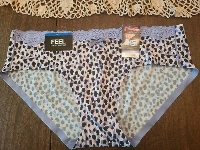 XL/8  Maidenform Comfort Devotion SeXy Animal Print Hipster Panties 40861 ~ NWT - Image 1 of 4