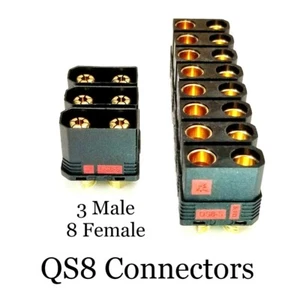 RCP-QS8 Connectors ANTI-SPARK Genuine Connectors (3 Male) (8 Female) - Picture 1 of 23
