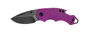 Kershaw Shuffle Liner Lock Knife Purple (2.375" BlackWash) 8700PURBW - Picture 1 of 2