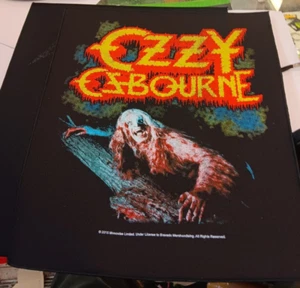 PARCHE TRASERO OZZY OSBOURNE NUEVO COLECCIONABLE TEJIDO INGLÉS IMPORTACIÓN BACKPATCH SABBATH - Imagen 1 de 1