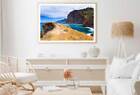 Mountains And Ocean On Portugal Print Premium Poster High Quality Choose Sizes