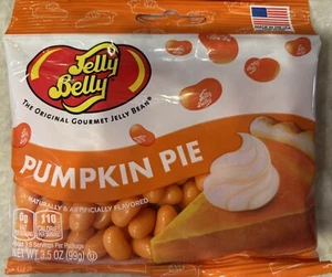 5x Jelly Belly Pumpkin Pie 3.5oz BAG Gourmet Jelly Beans New Gift Ready BB:06/26 - Picture 1 of 2