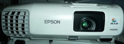 Epson PowerLite 98H XGA 3LCD Dual HDMI Projector 1800 Lamp Hour - Image 1 of 3
