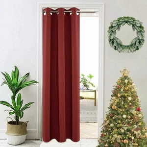 Doorway Panel Room Divider Solid Blackout Curtains 78 Inch Grommet Drapes Roo... - Picture 1 of 6
