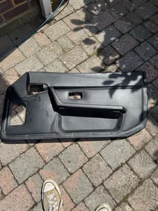 Porsche 944 Door Card Black Drivers (Right) Side w/Armrest - Picture 1 of 6