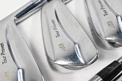 Mizuno TP-9 Irons / 3-PW / Stiff Flex Dynalite Gold Shafts - Image 1 of 4