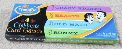 Thinkfun 4 Children's Card Games from 2002 - Image 1 of 4