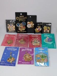 Brandneu Tokyo Disneyland DisneySea & HK Disney Pins Lot Selten Japan Exklusiv - Bild 1 von 15