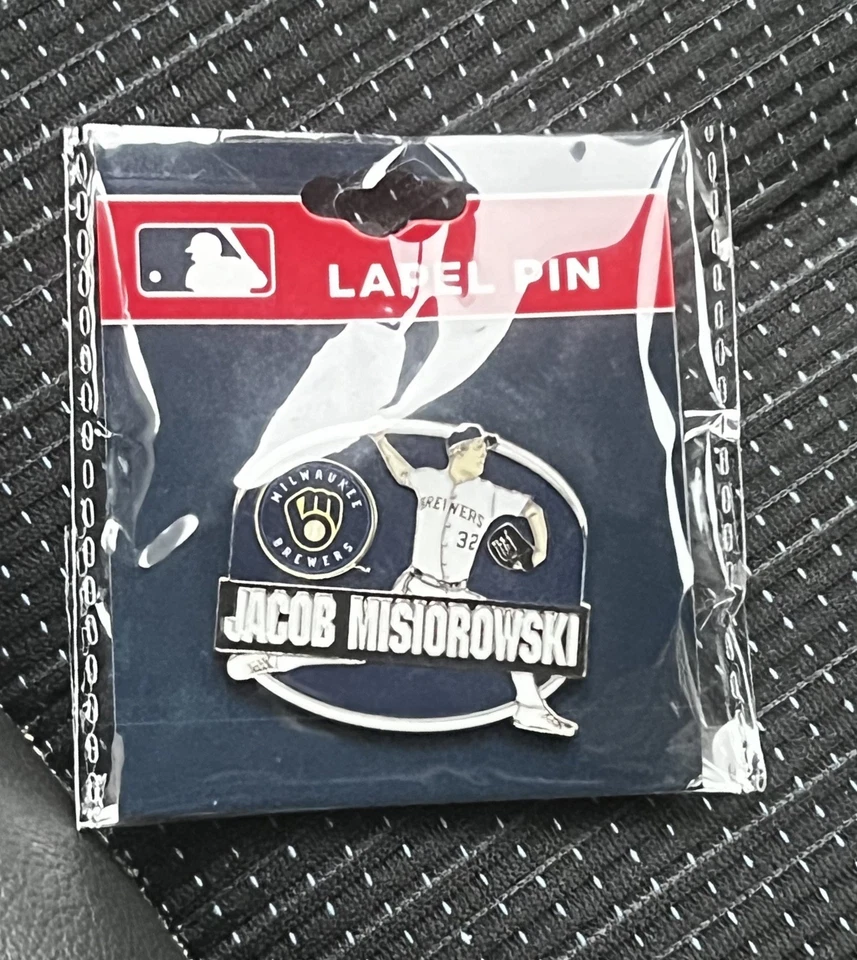 Milwaukee Brewers Jacob Misiorowski pin New sealed All-Star 2025   - Image 1 of 1