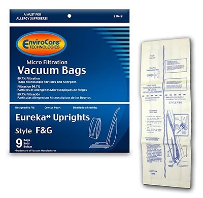 Replacement Micro Filtration Vacuum Bags for Eureka F&G Sanitaire, Kenmore 50... - Image 1 of 4