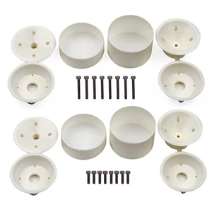 Associated 7807 Wide Rear & Narrow Front Wheels, (3-piece) White for RC10T - Picture 1 of 1