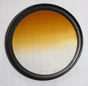 FILTRO HOYA DIAMETRO 49 MM gradual color YELLOW - Imagen 1 de 2