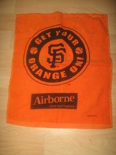 San Francisco Giants Baseball Team 2012 Playoff Games Airborne Logo Rally Rag