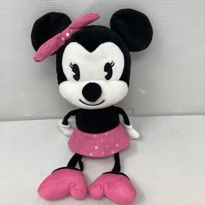 Hallmark Minnie Mouse with Pink Polka Dot Hair Bow & Skirt 12" Plush 2013 - Picture 1 of 10