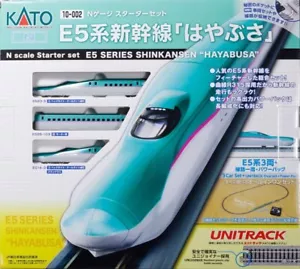 Kato 10-002 – Komplettset E5 „Hayabusa“ mit Unitrack M1 Gleisoval & Powerpack SX - Bild 1 von 2