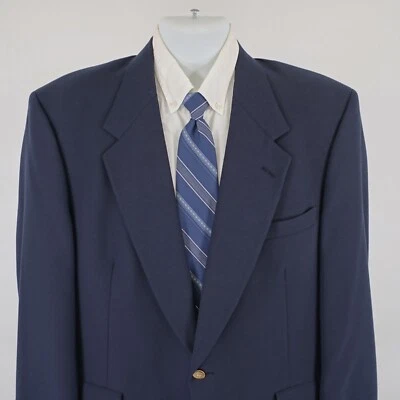 Jack Nicklaus Tournament Series Wool Blue 2 Gold Button Blazer 42R / Slim 44R - Image 1 of 4