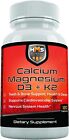 HMS Nutrition Calcium & Magnesium with Vitamins D3 &K2 - 120 Vegan Capsules
